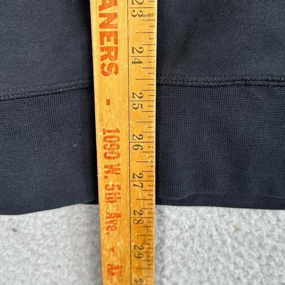 Apple Employee Exclusive Jacket Men Small Black Full Zip Bomber Long Sleeve Logo